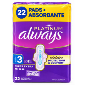 Гигиенические прокладки Always Platinum Super Extra, 22 шт.